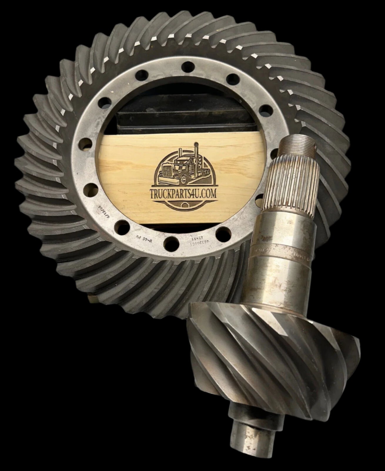 597248C91 Dana Spicer gearset for RA474, RA57, W230 axles, 3.73 ratio, new genuine